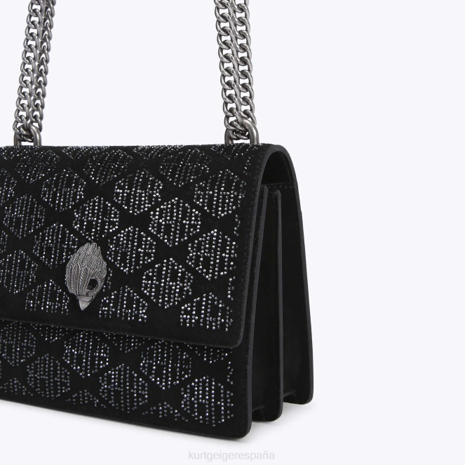 Kurt Geiger mujer bandolera londres shoreditch 2LPR120 | bolsas negro otro
